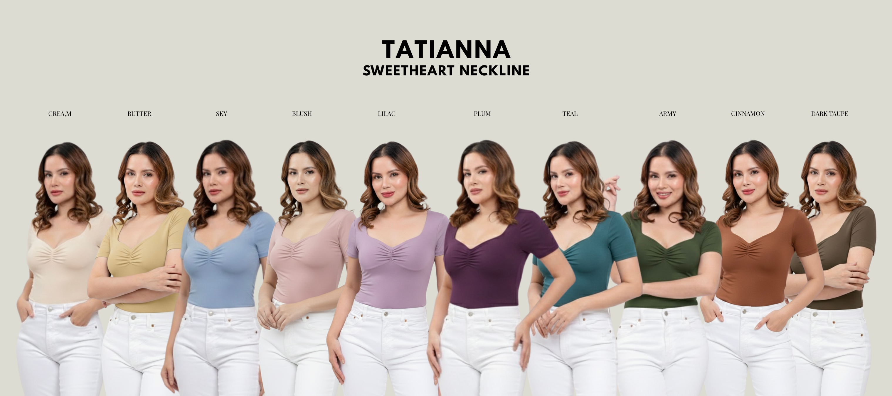 TATIANNA SHORTSLEEVES