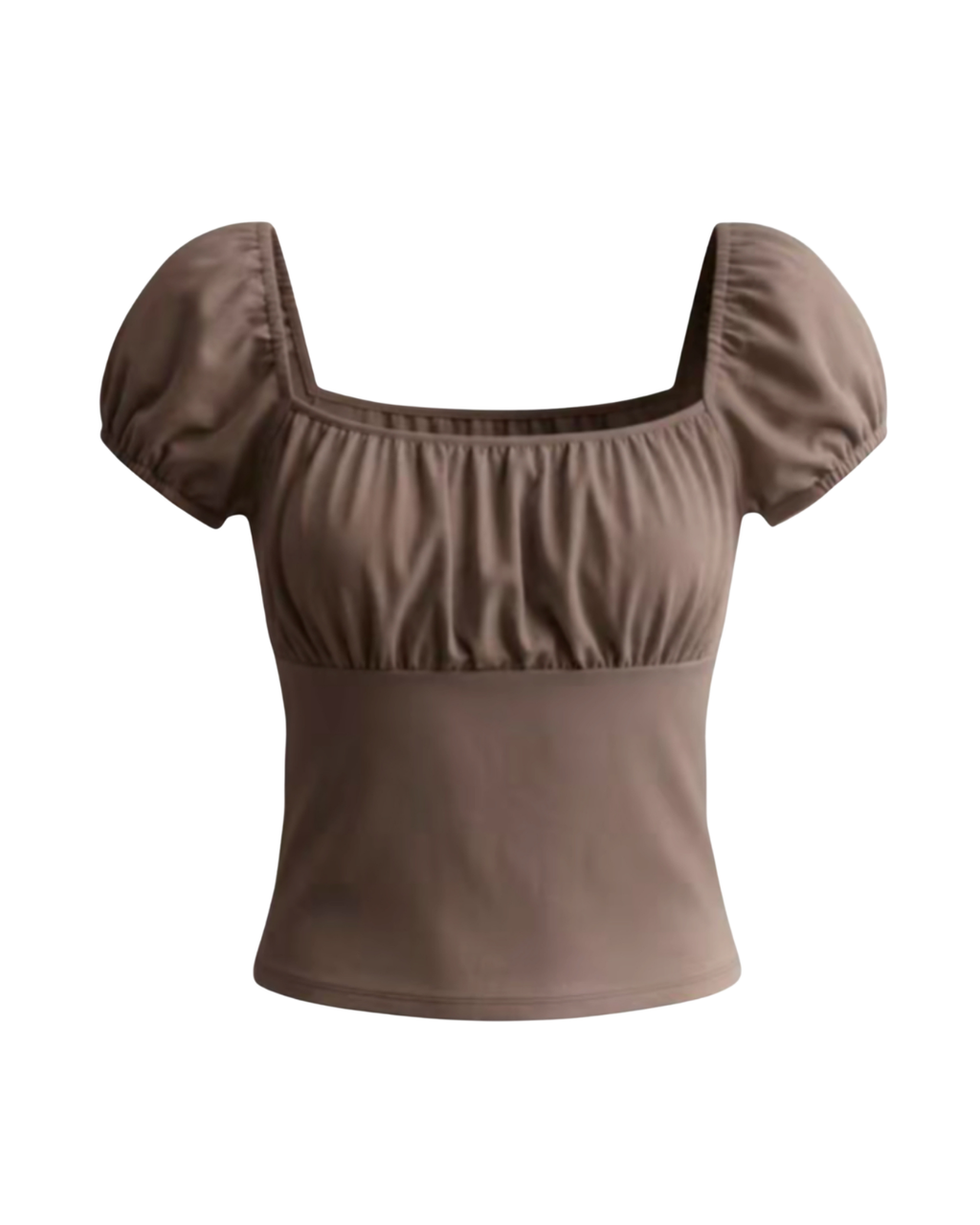 Kendall Rutching Puff Sleeve