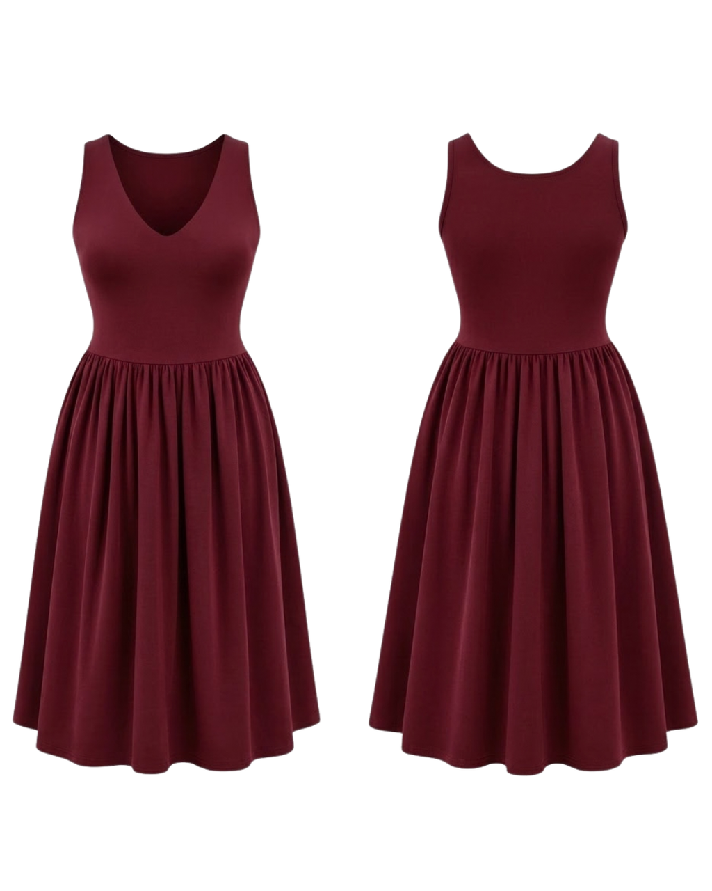 Cali Two-Way Asymmetrical Midi Dress