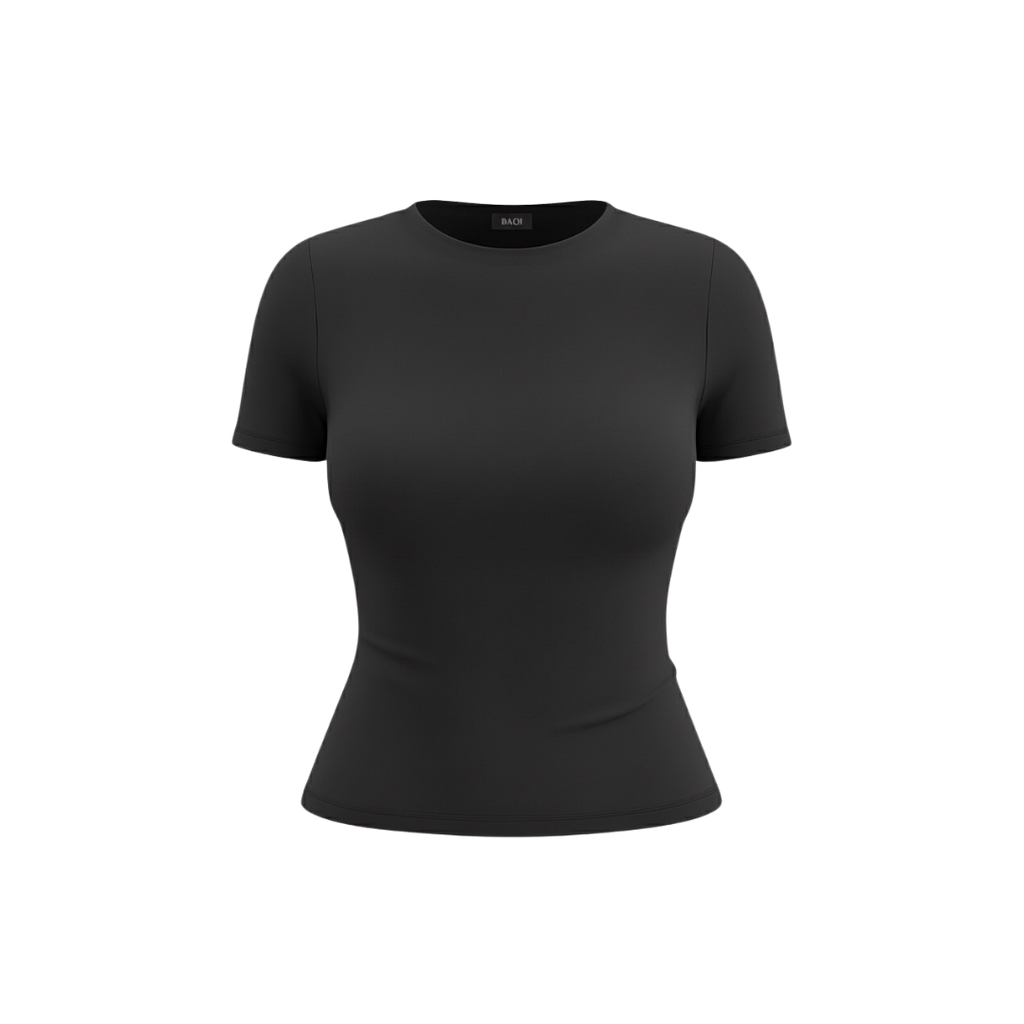 BAQI Signature Baby Crew Mid Length Short Sleeves