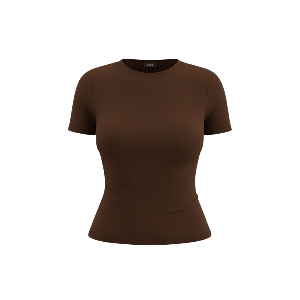 BAQI Signature Baby Crew Mid Length Short Sleeves