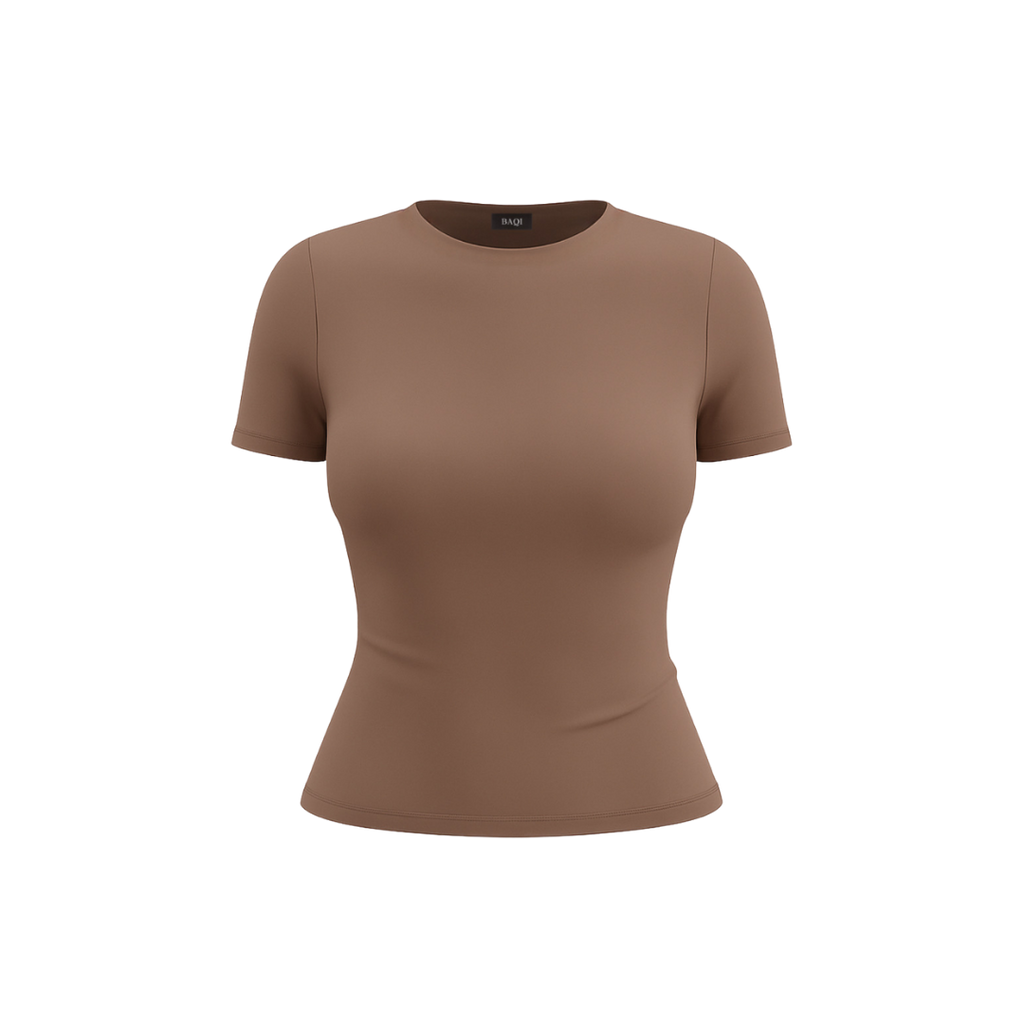 BAQI Signature Baby Crew Mid Length Short Sleeves