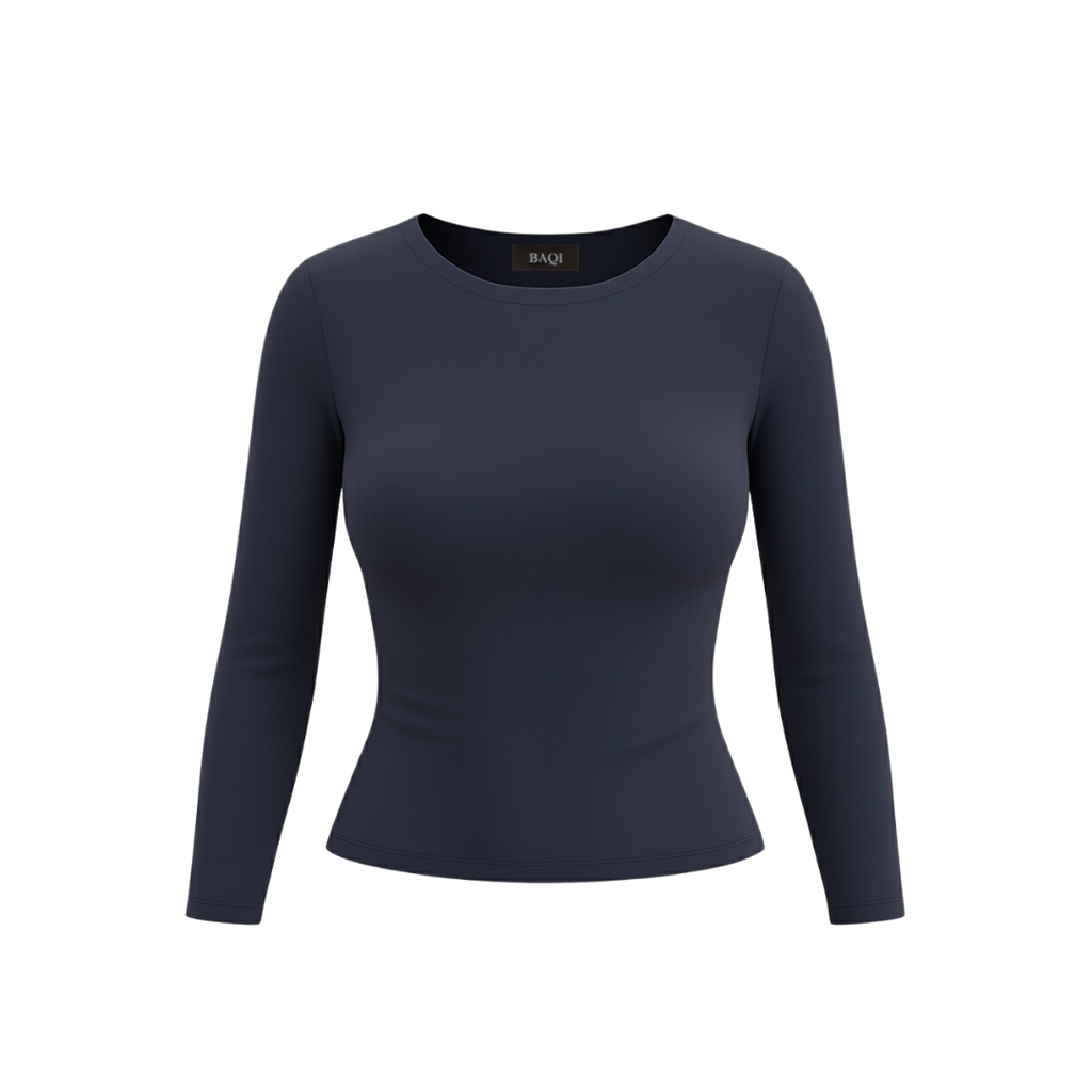 BAQI Signature Anna Round Neck Long Sleeves
