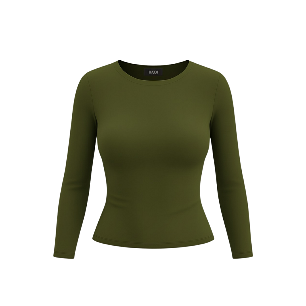 BAQI Signature Anna Round Neck Long Sleeves