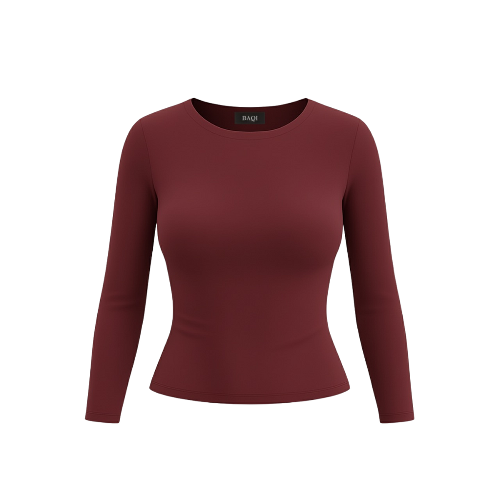 BAQI Signature Anna Round Neck Long Sleeves