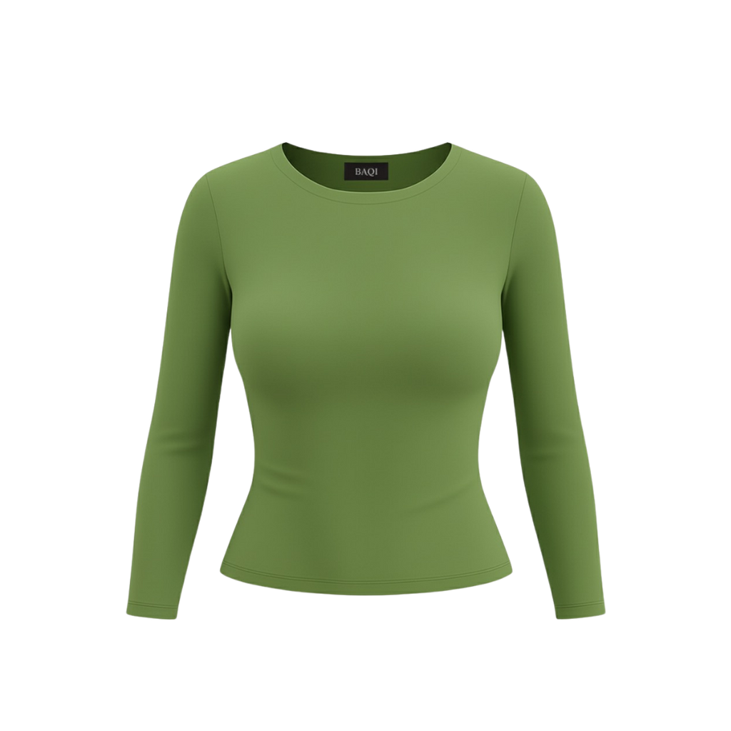 BAQI Signature Anna Round Neck Long Sleeves