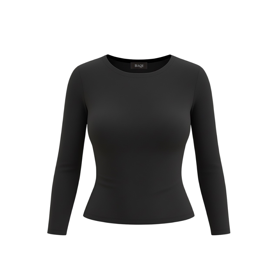 BAQI Signature Anna Round Neck Longsleeves Basic Tshirt