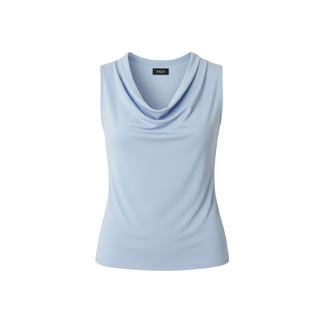 BAQI Signature Socorro Cowl Neck Top