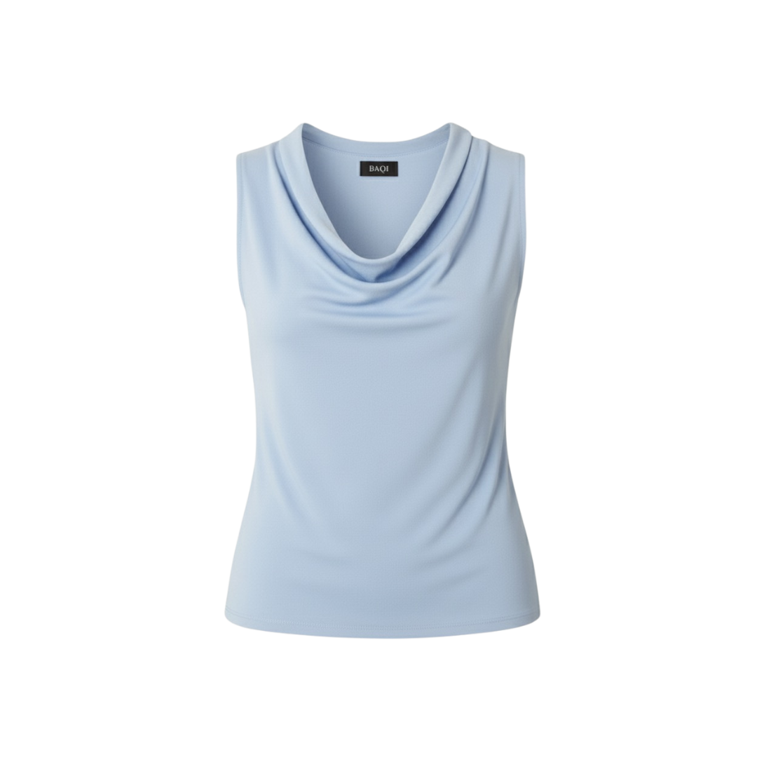 BAQI Signature Socorro Cowl Neck Top