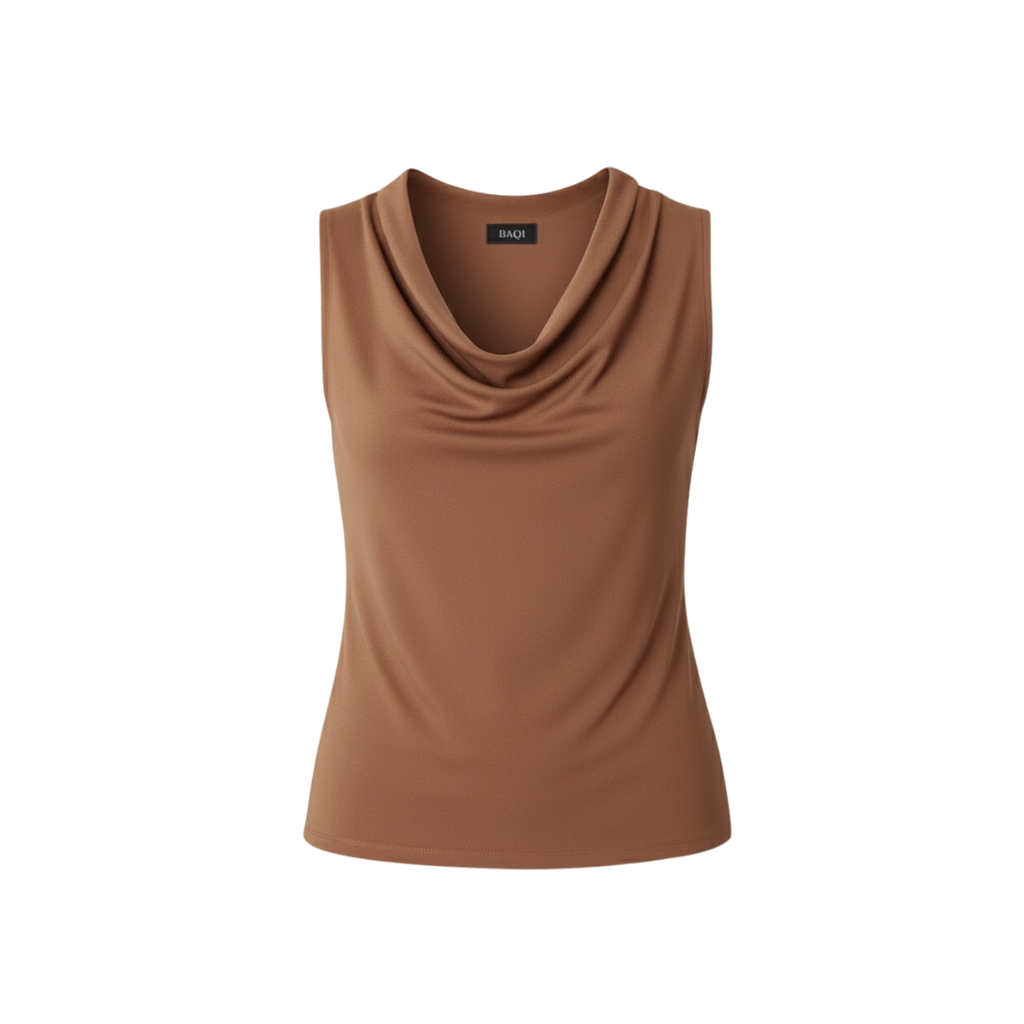 BAQI Signature Socorro Cowl Neck Top