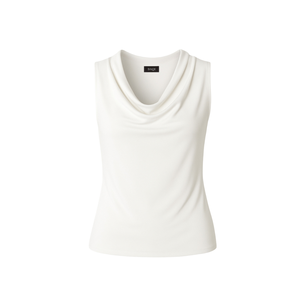 BAQI Signature Socorro Cowl Neck Top