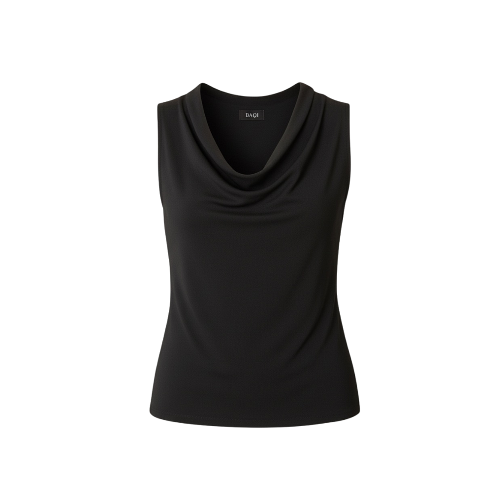 BAQI Signature Socorro Cowl Neck Top