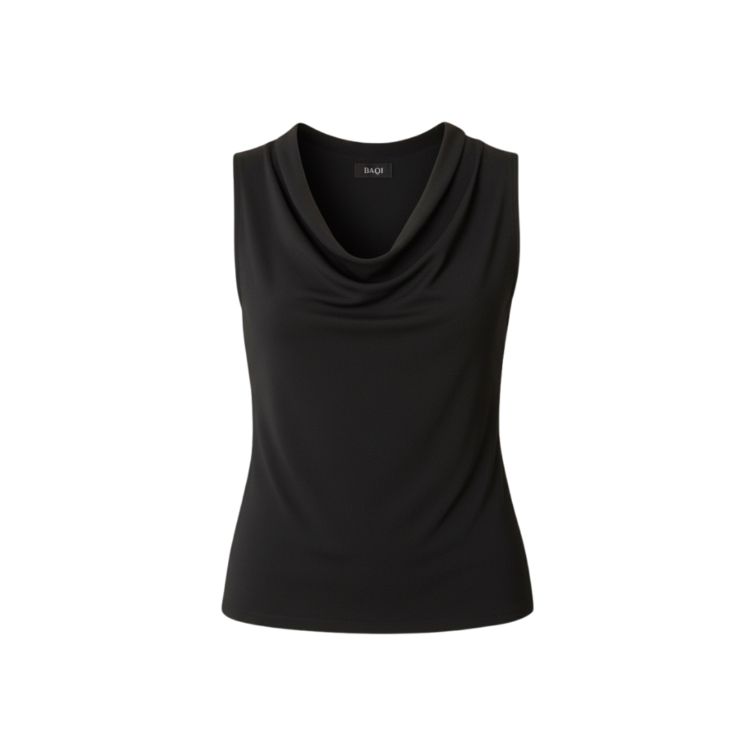 BAQI Signature Socorro Cowl Neck Top