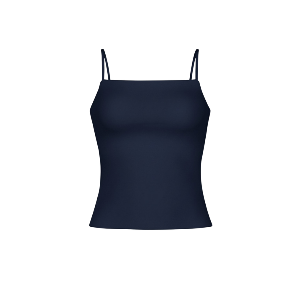 (Curves) BAQI Signature Selena Spaghetti Tank Top