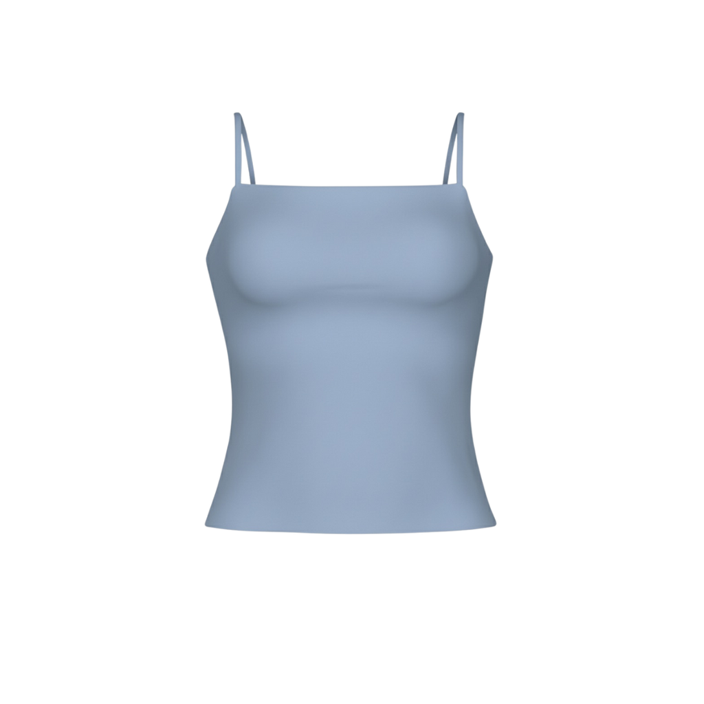 (Curves) BAQI Signature Selena Spaghetti Tank Top