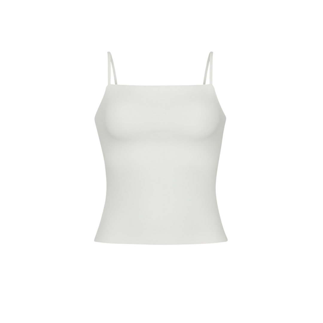 (Curves) BAQI Spaghetti Tank Top
