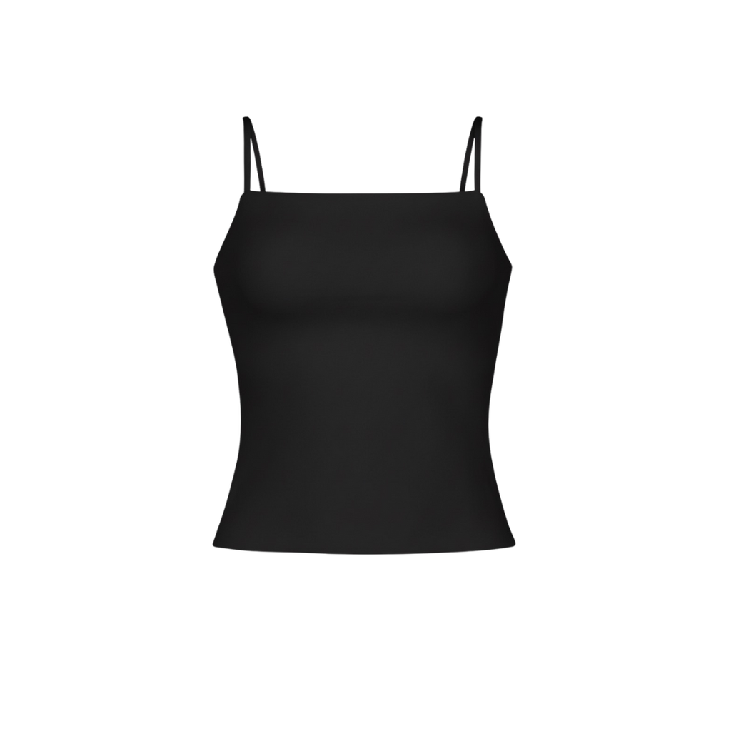 (Curves) BAQI Signature Selena Spaghetti Tank Top