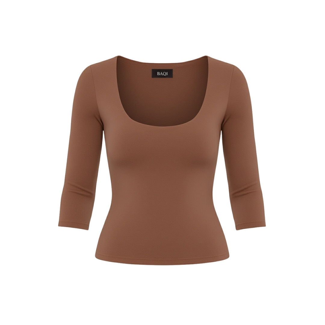 BAQI Signature Olga ¾ Sleeves Top