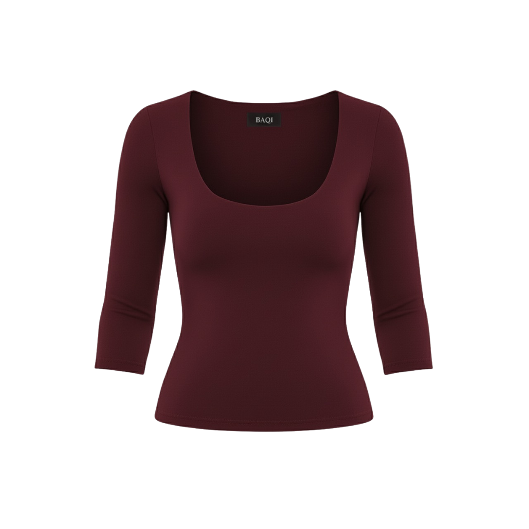 BAQI Signature Olga ¾ Sleeves Top