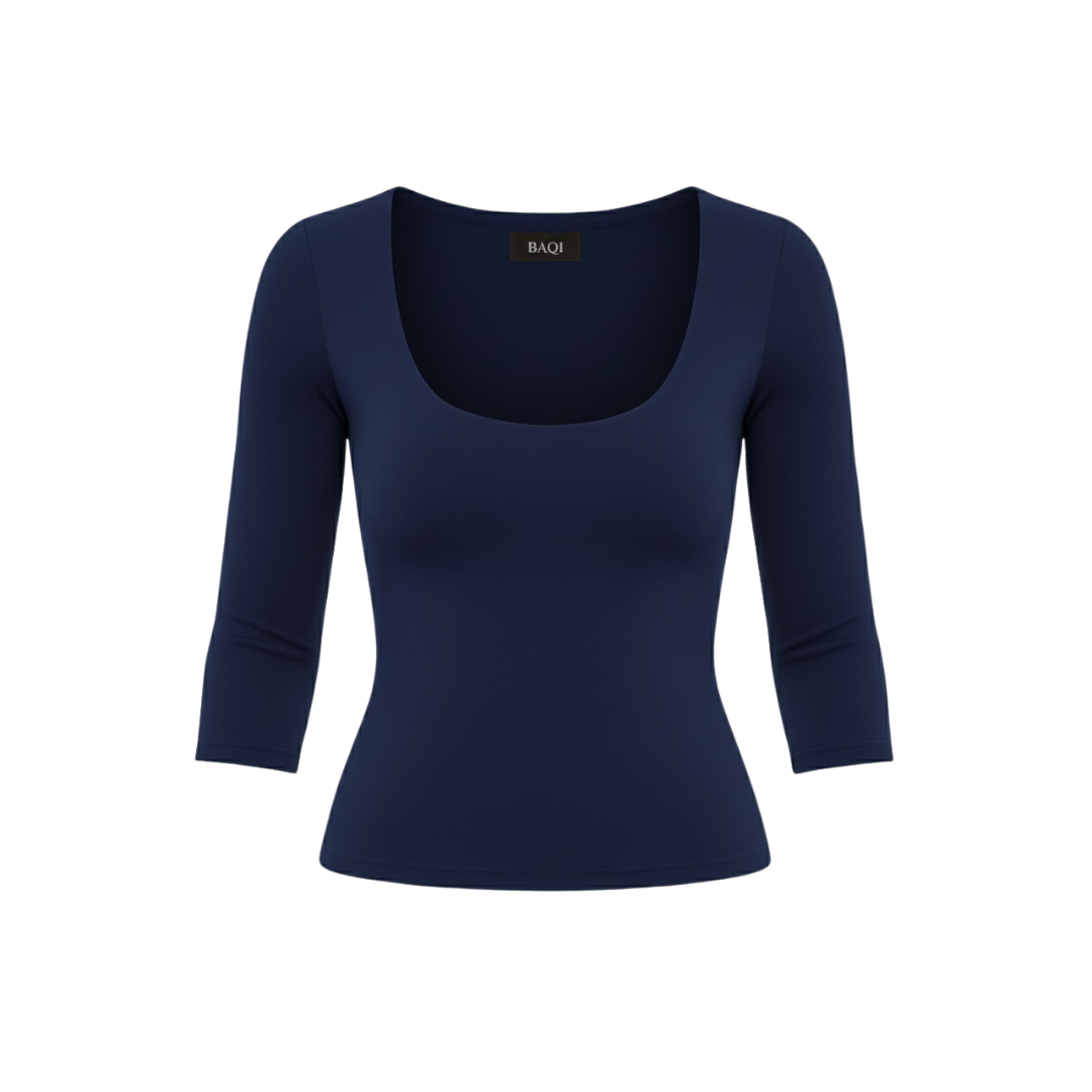 BAQI Signature Olga ¾ Sleeves Top