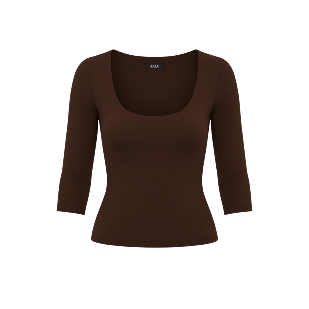 BAQI Signature Olga ¾ Sleeves Top