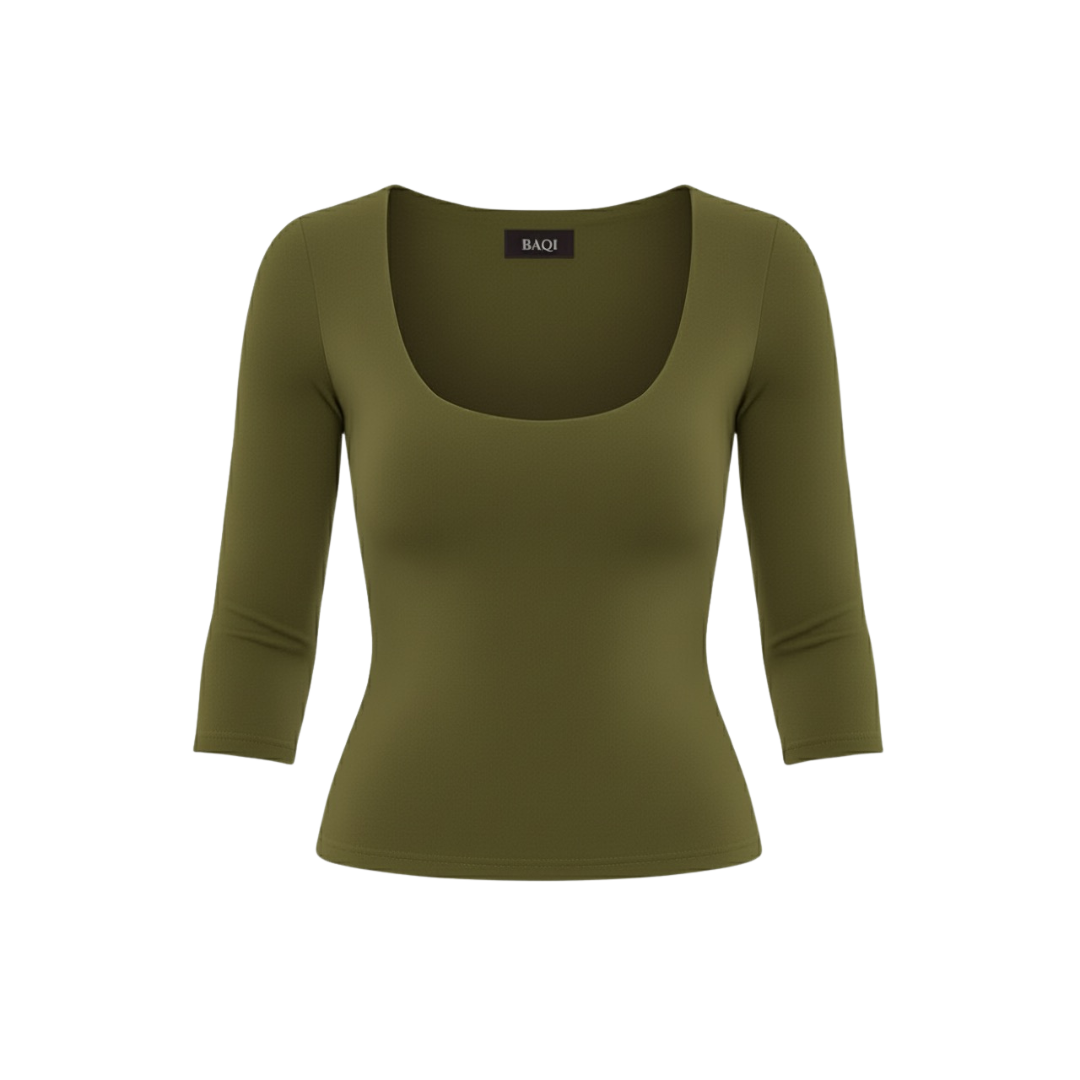 BAQI Signature Olga ¾ Sleeves Top