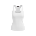 BAQI Signature Polly Racerback Tank Top