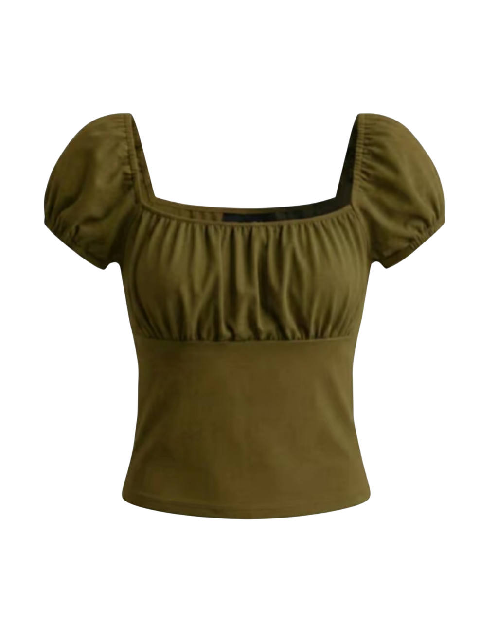 Kendall Rutching Puff Sleeve