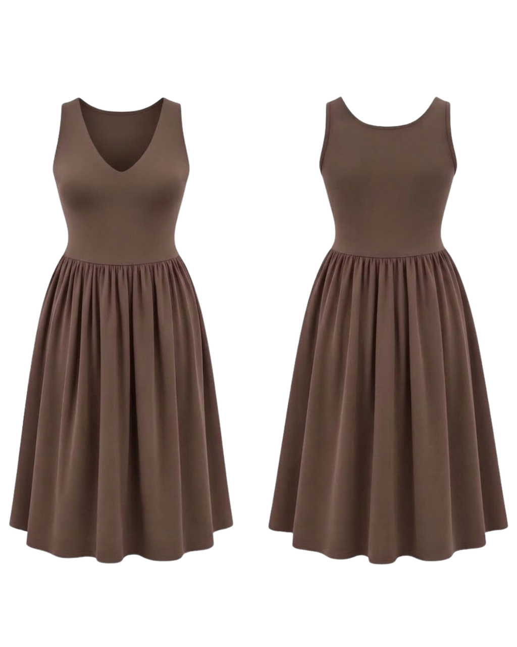 Cali Two-Way Asymmetrical Midi Dress