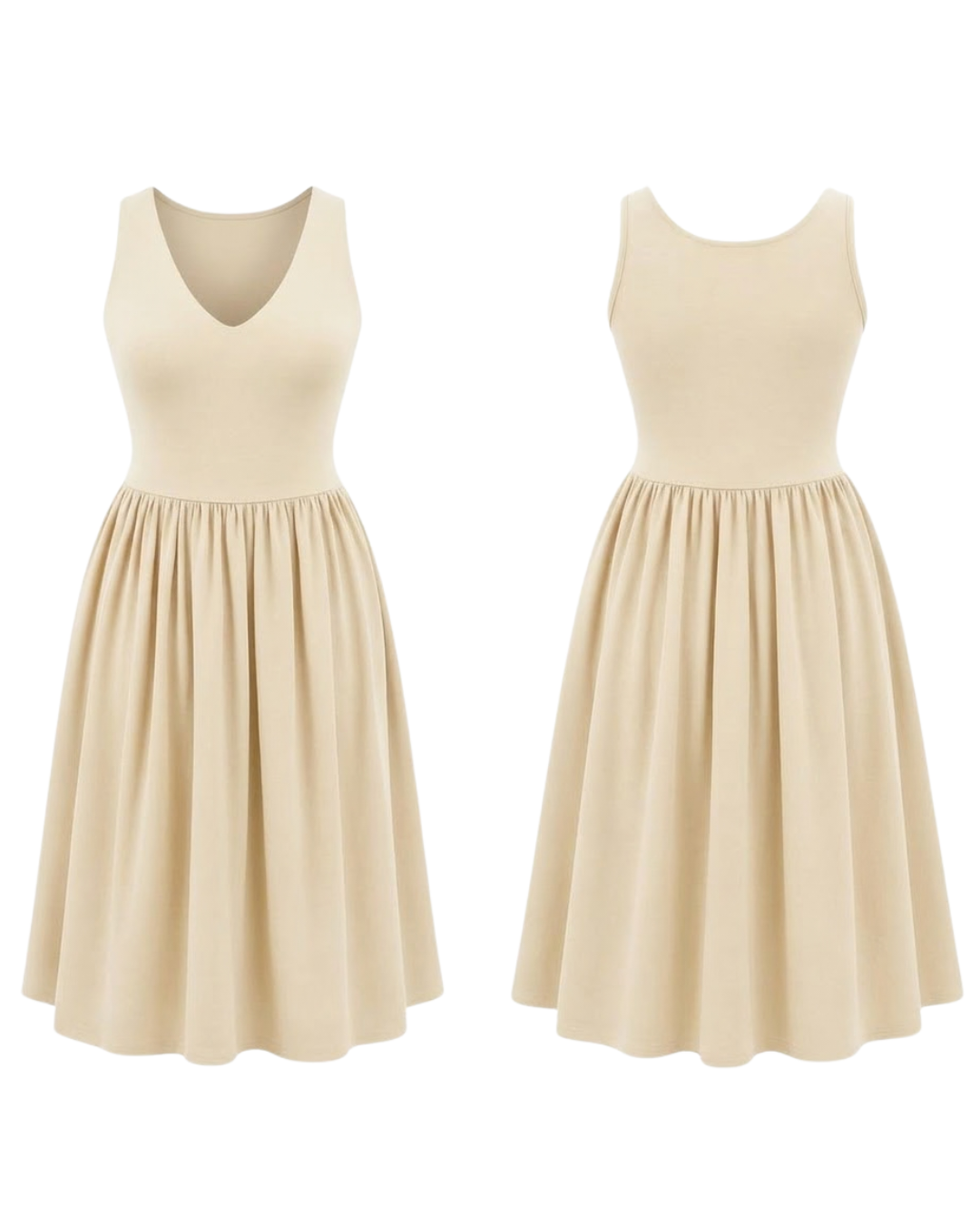 Cali Two-Way Asymmetrical Midi Dress