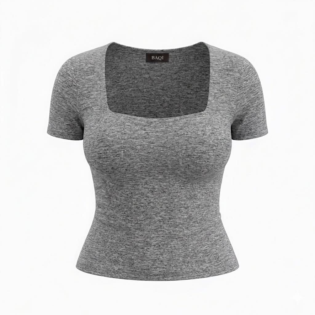 BAQI Bobby Square Neckline
