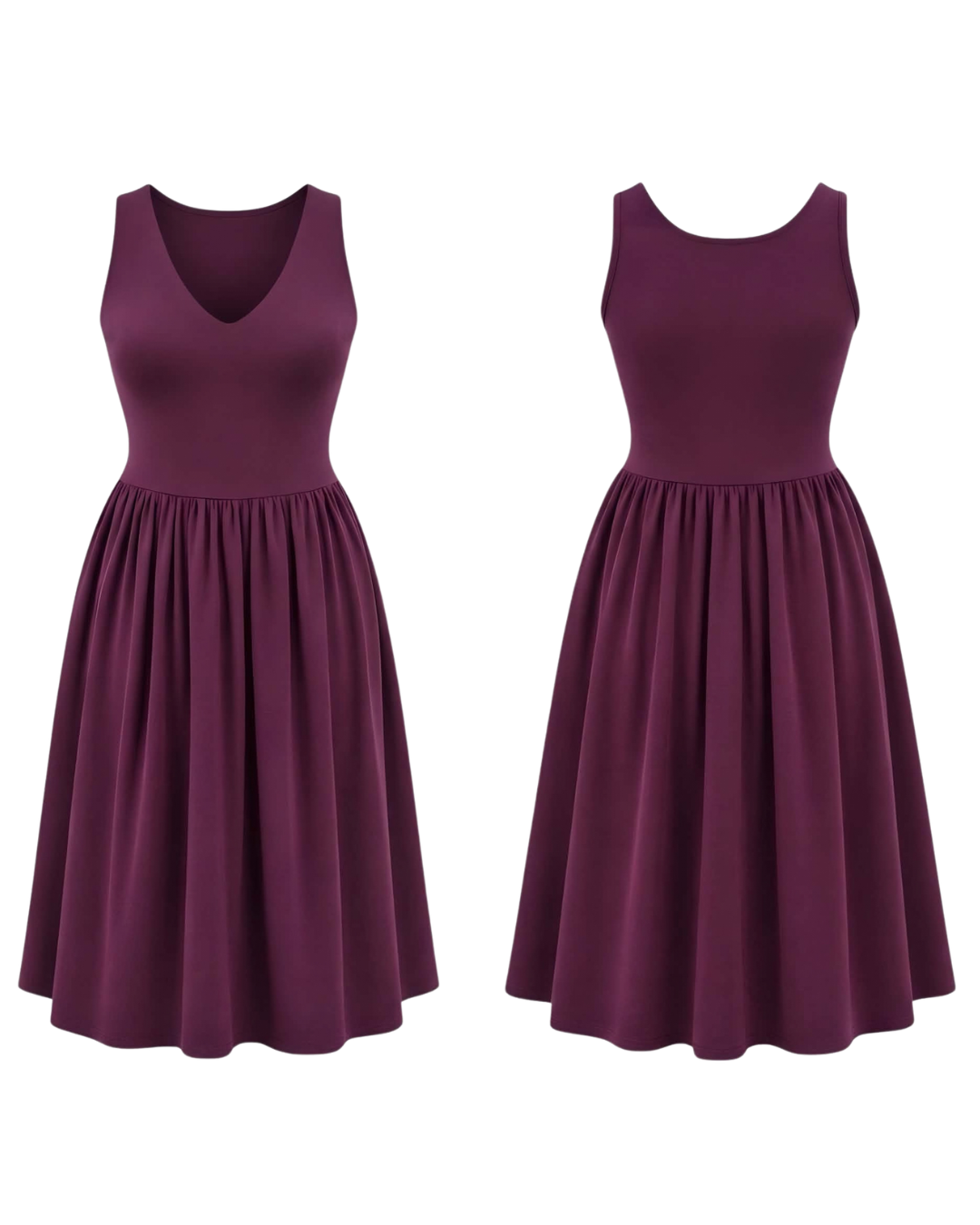 Cali Two-Way Asymmetrical Midi Dress