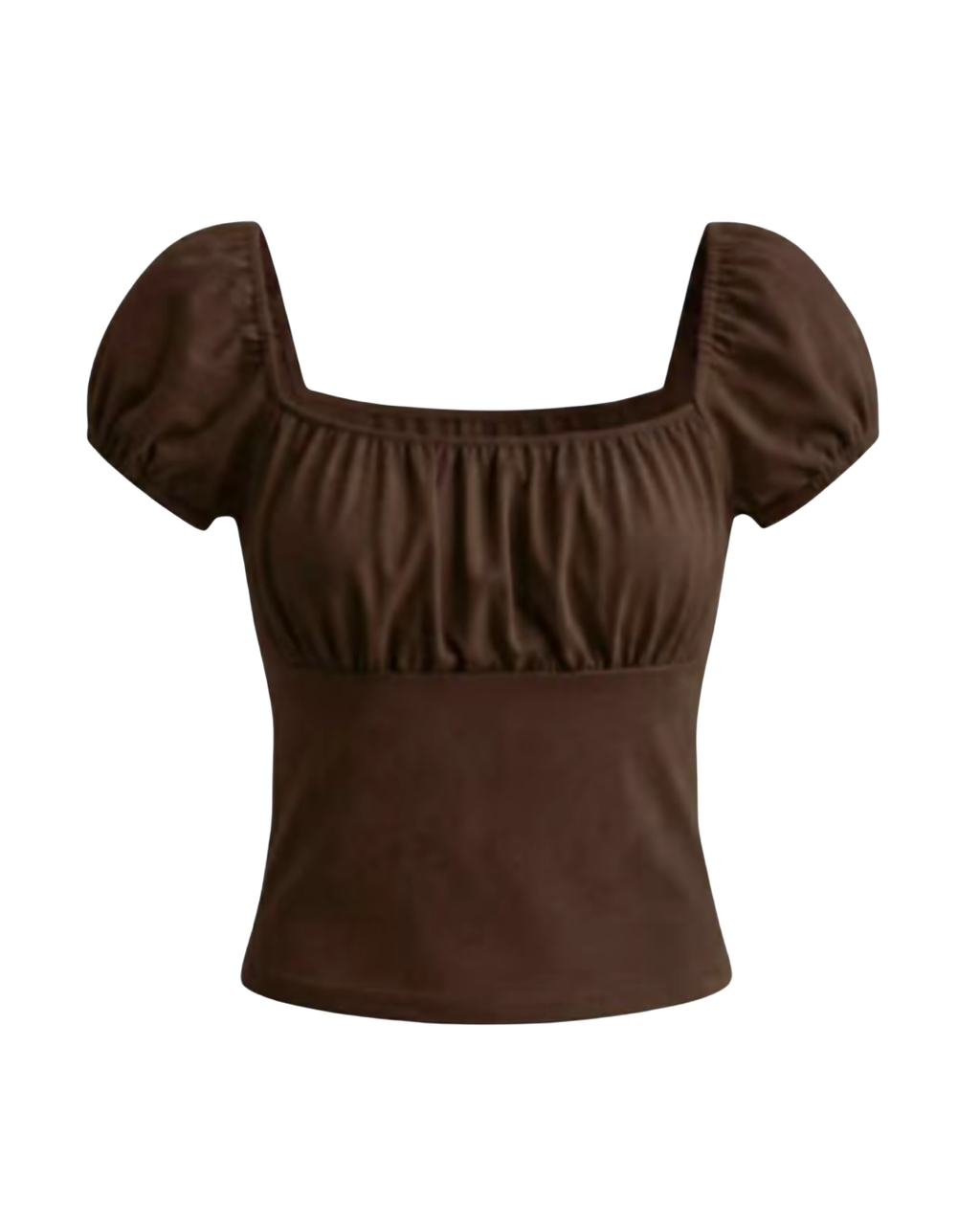Kendall Rutching Puff Sleeve