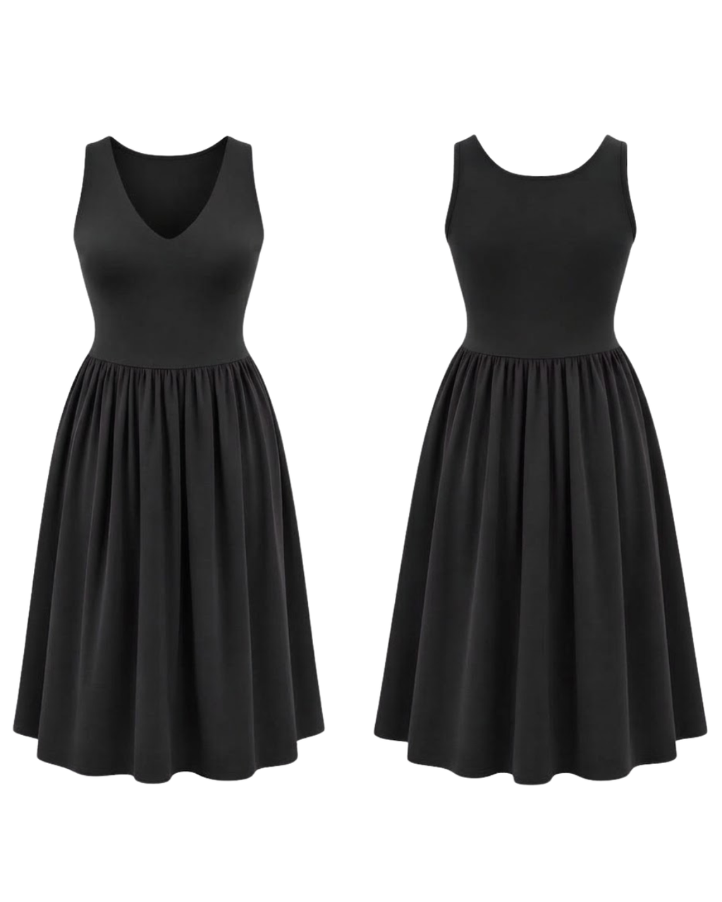Cali Two-Way Asymmetrical Midi Dress