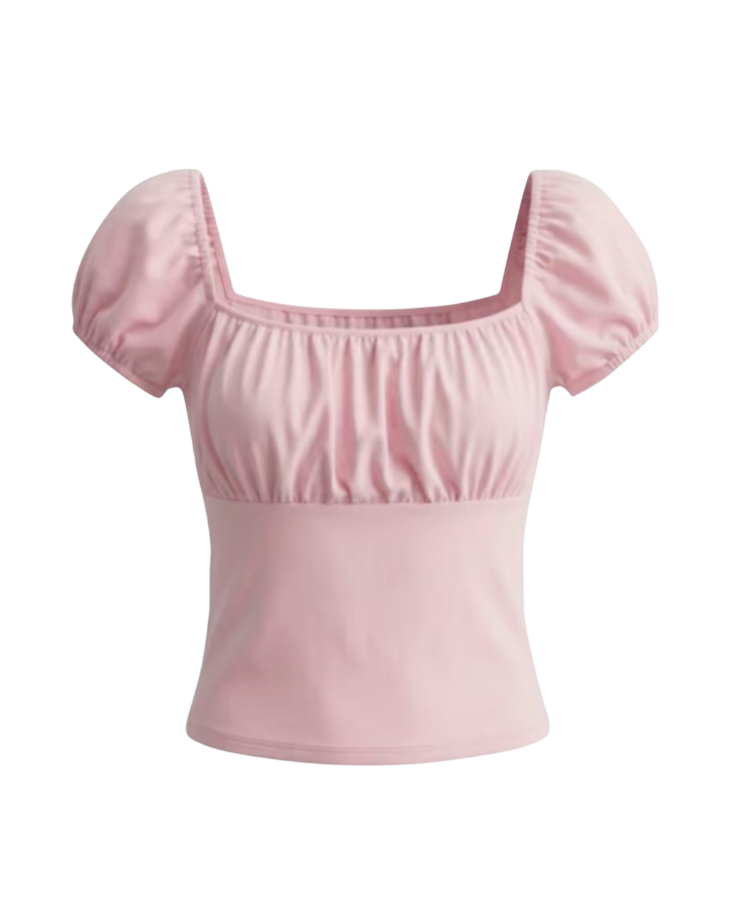 Kendall Rutching Puff Sleeve