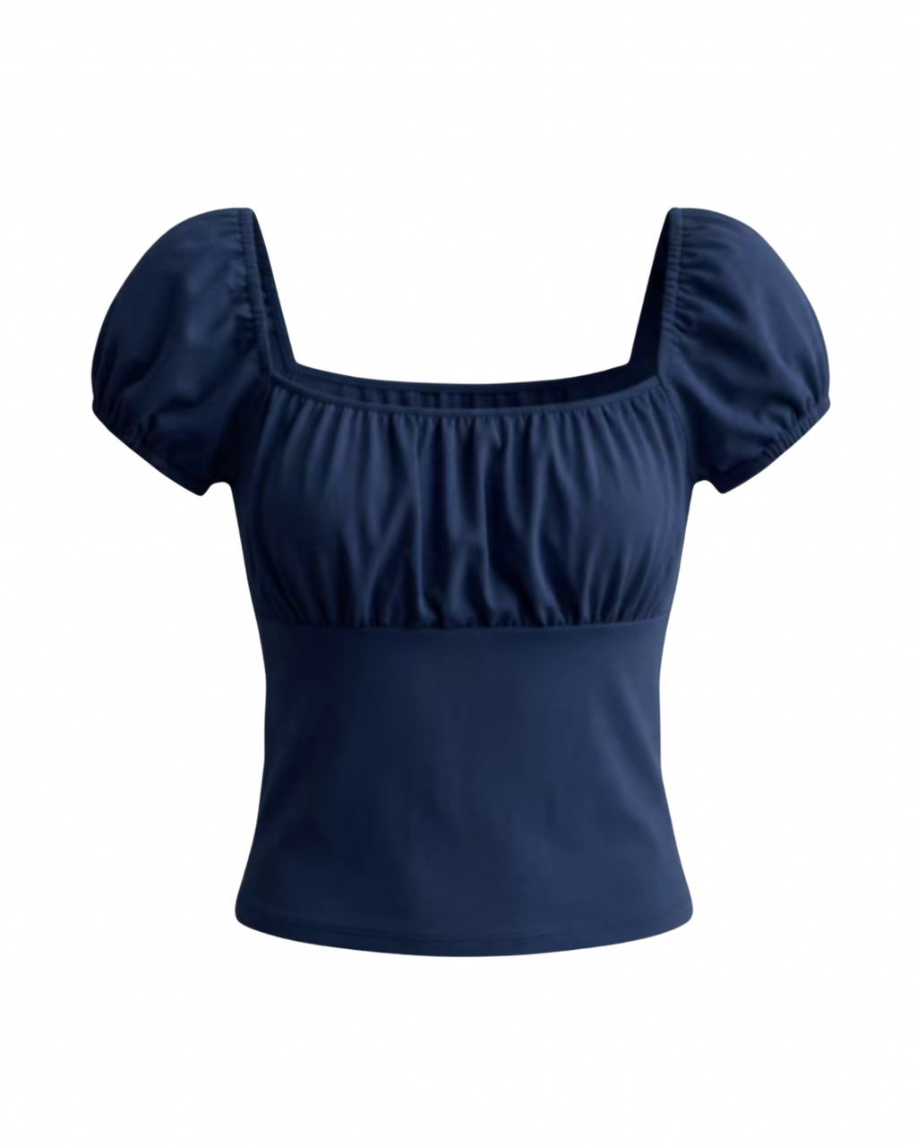 Kendall Rutching Puff Sleeve