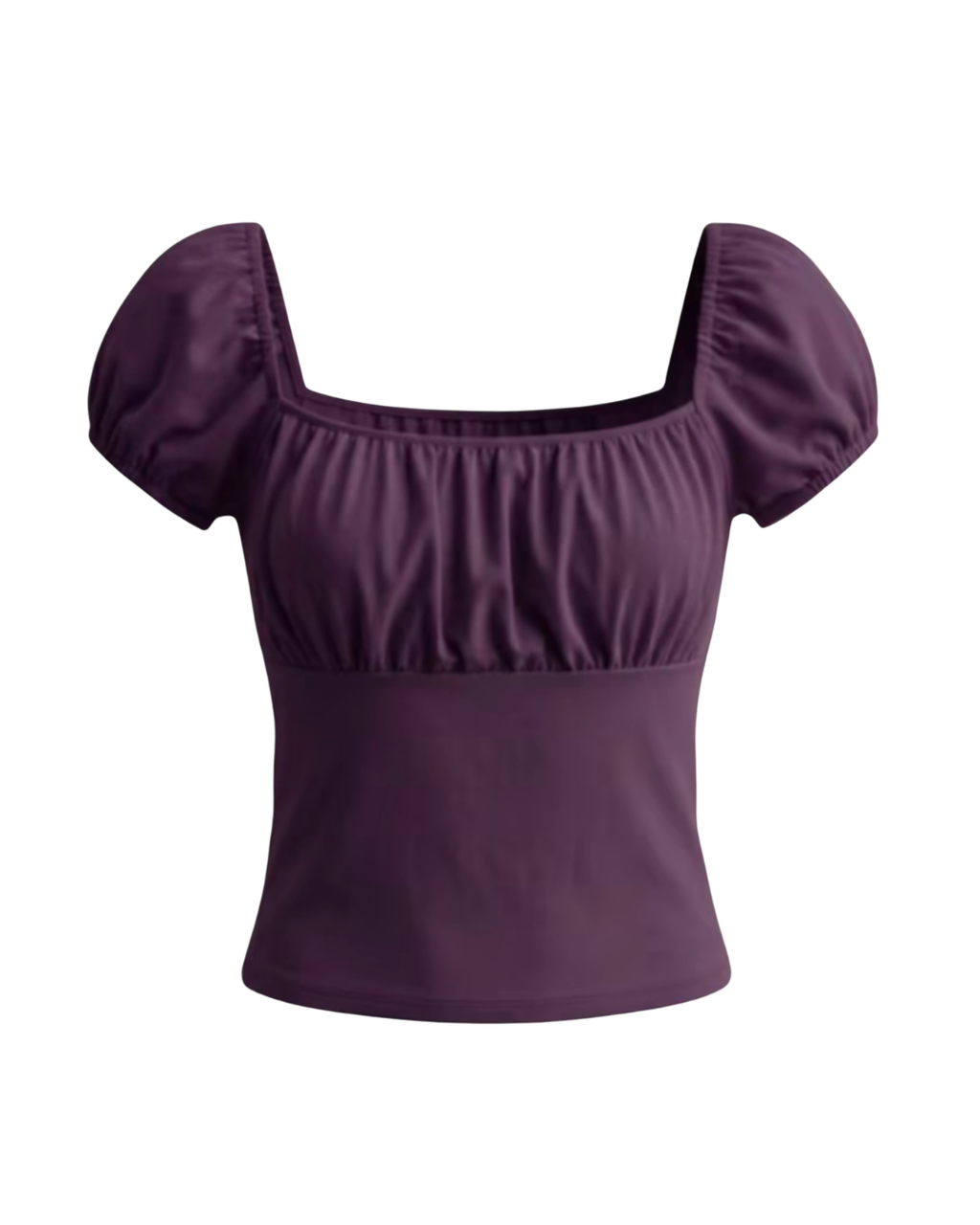 Kendall Rutching Puff Sleeve