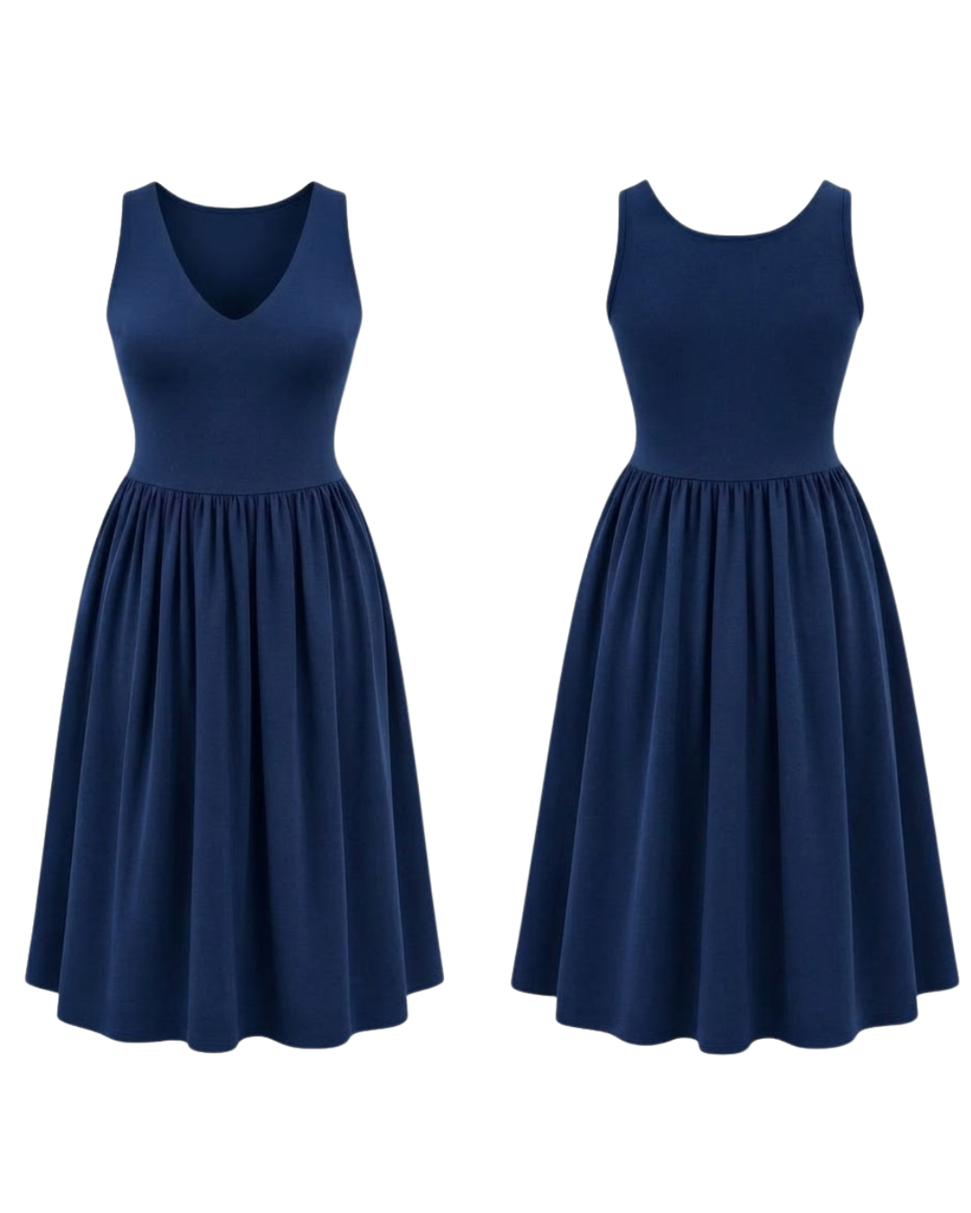Cali Two-Way Asymmetrical Midi Dress